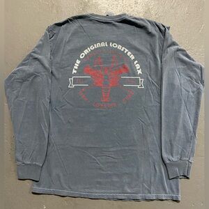 BLUE84 Men’s Vintage Long-sleeve Lobster T-shirt (Size L)